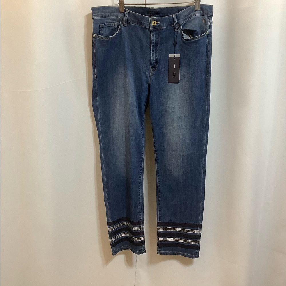 Tommy Hilfiger Jeans Women’s Size 16 Greenwich Straight Midrise Fade